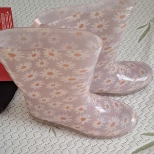 Not Rated Pink Daisy Women's Rain Boots